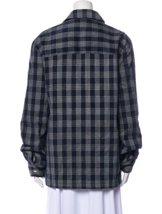 A.P.C. Plaid Print Jacket