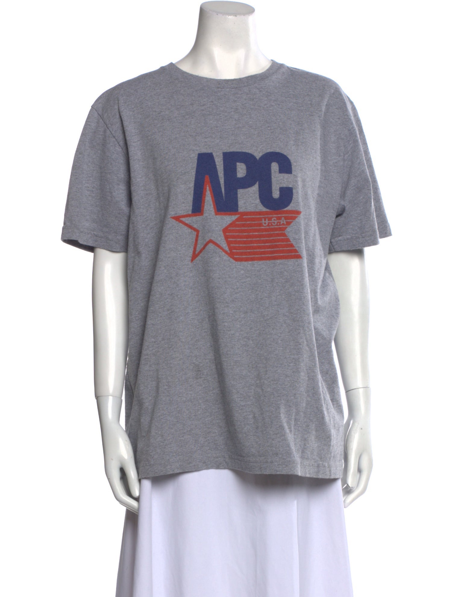 A.P.C. Graphic Print Crew Neck T-Shirt
