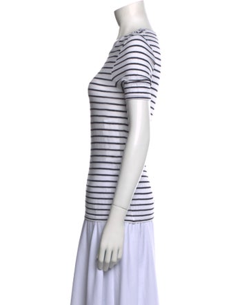 A.P.C. Striped Crew Neck T-Shirt