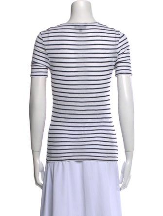 A.P.C. Striped Crew Neck T-Shirt