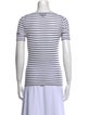 A.P.C. Striped Crew Neck T-Shirt
