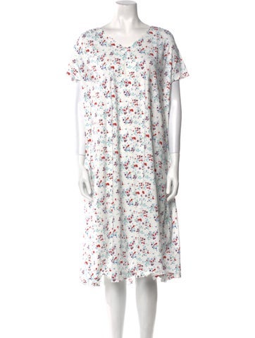 A.p.c. Dresses Floral Print Midi Length Dress L