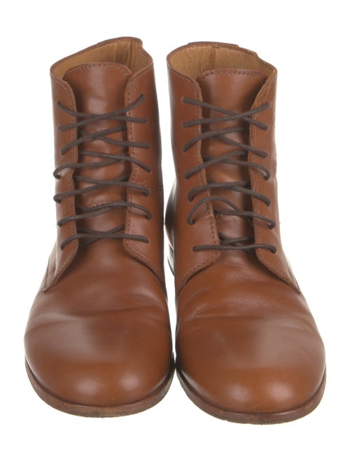 A.P.C. Leather Lace-Up Boots