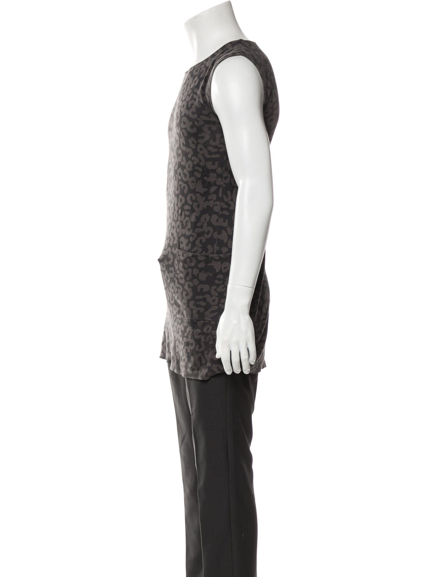 A.P.C. Animal Print Crew Neck Tunic