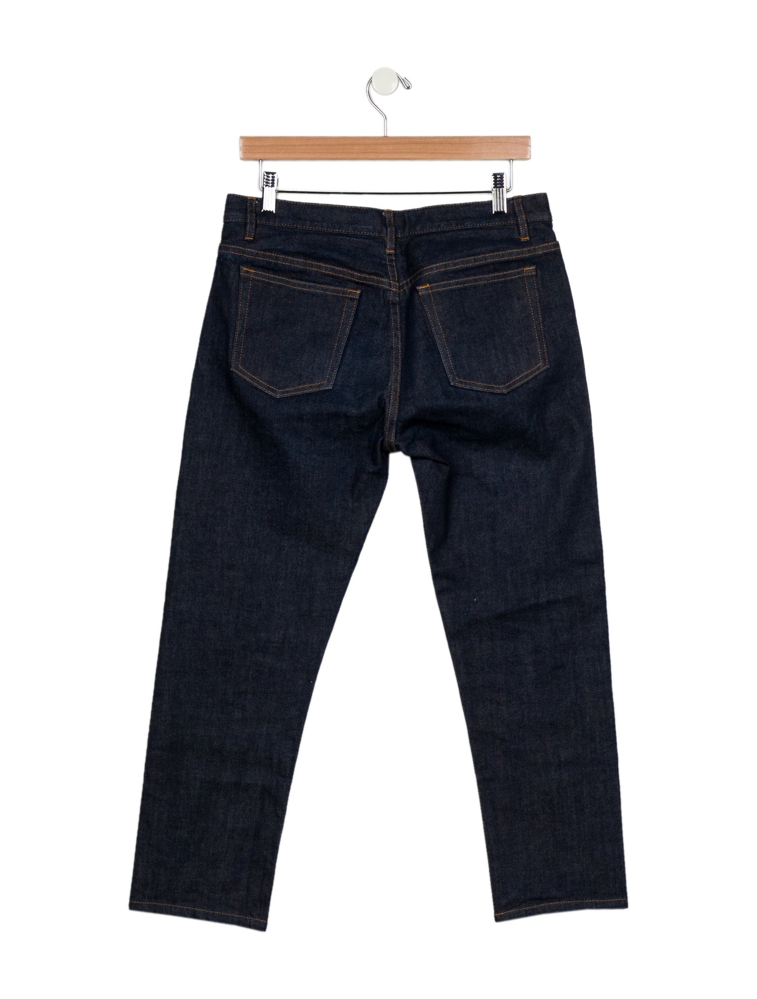 A.P.C. High-Rise Straight Leg Jeans