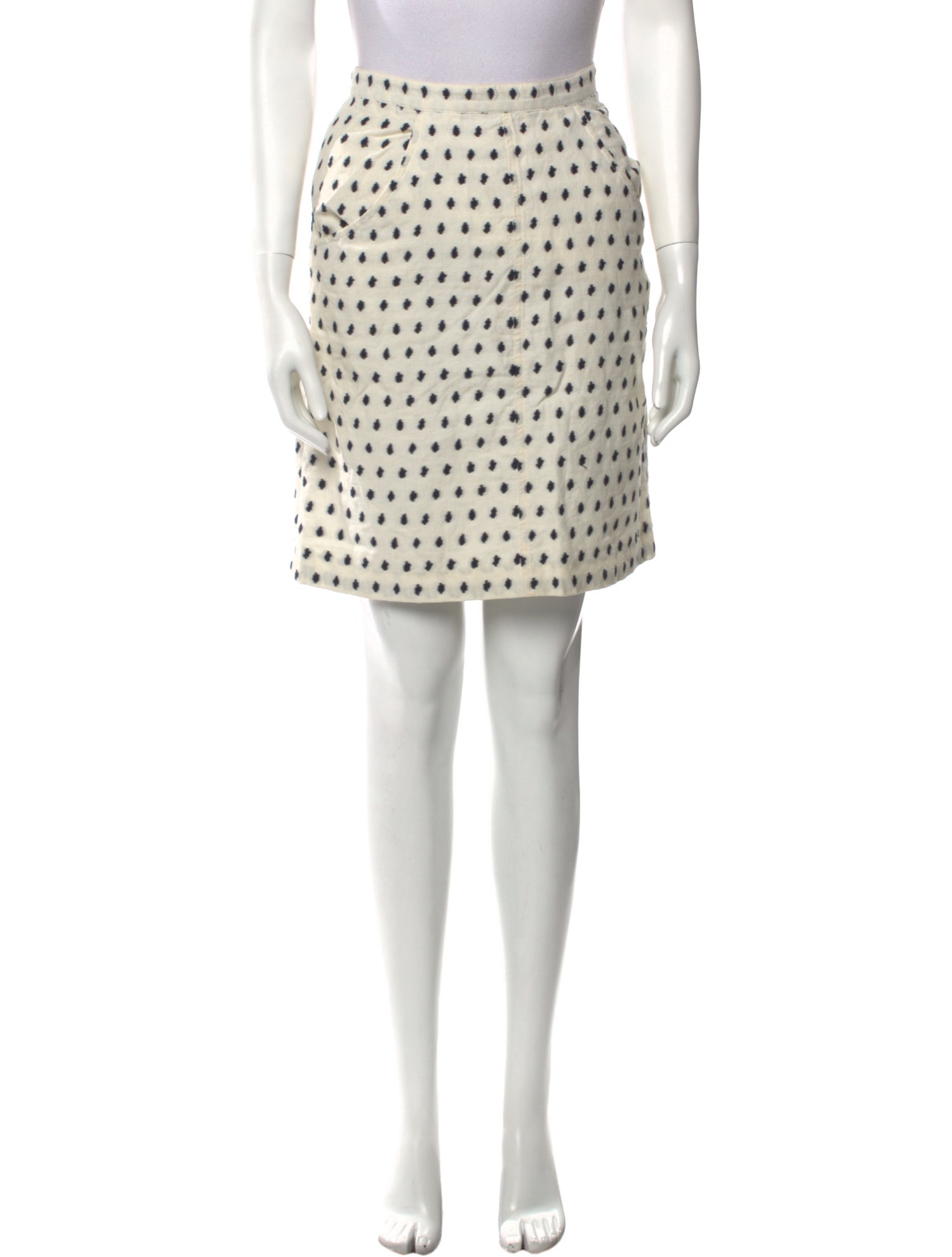 A.P.C. Patterned Knee-Length Skirt