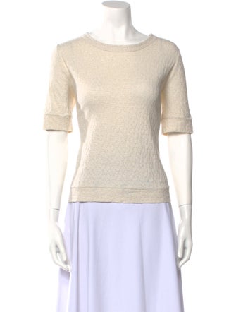 A.P.C. Bateau Neckline Short Sleeve T-Shirt