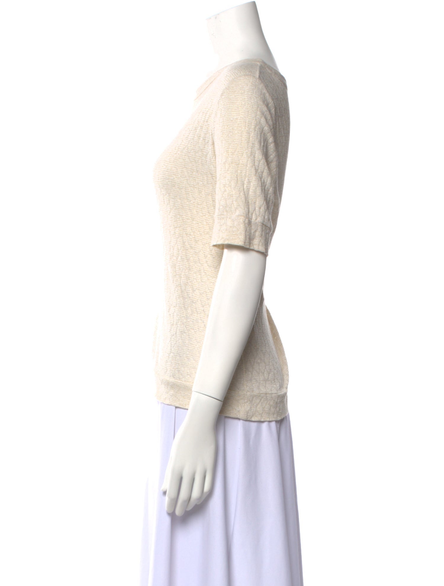 A.P.C. Bateau Neckline Short Sleeve T-Shirt