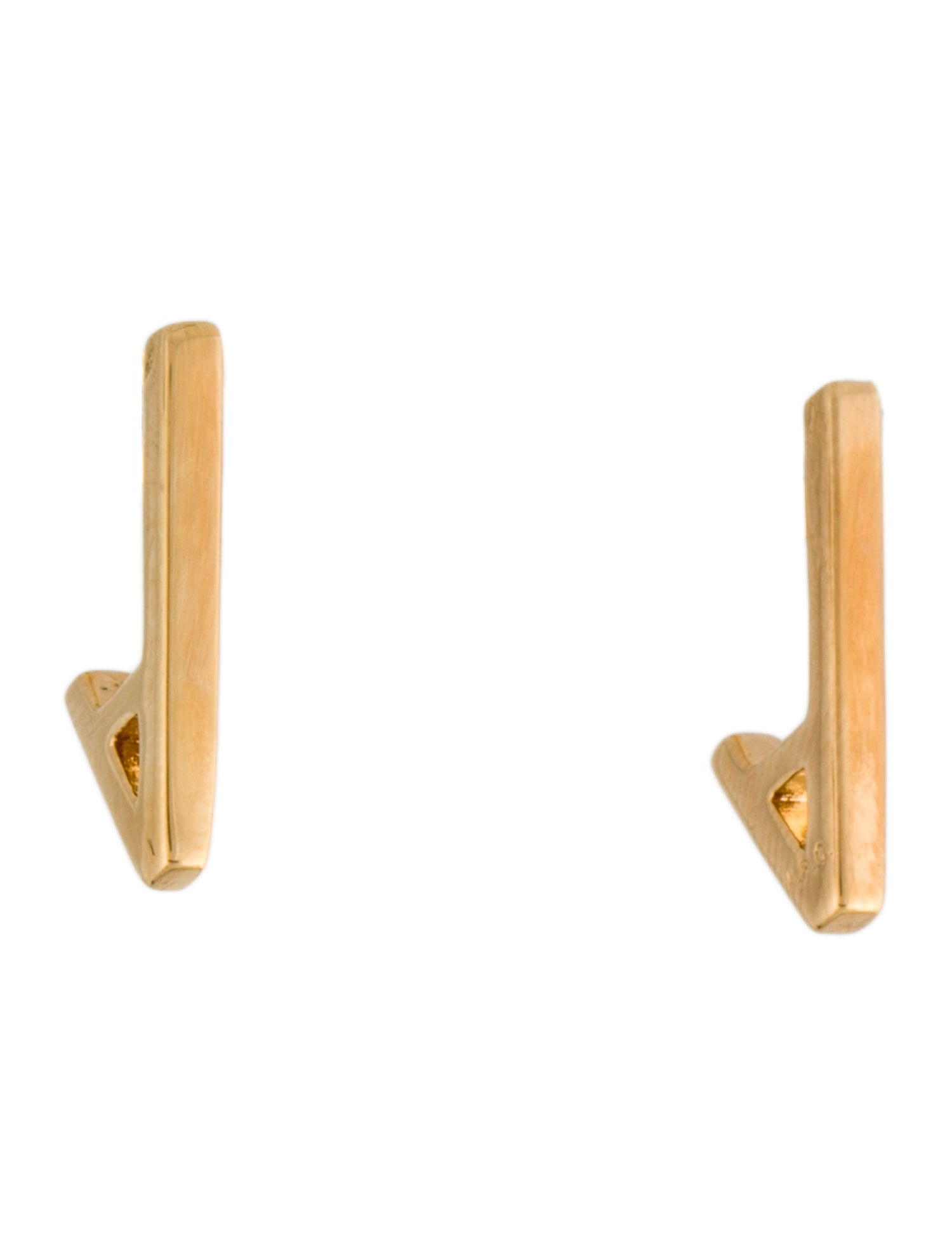 A.P.C. Logo A Mini Stud Earrings