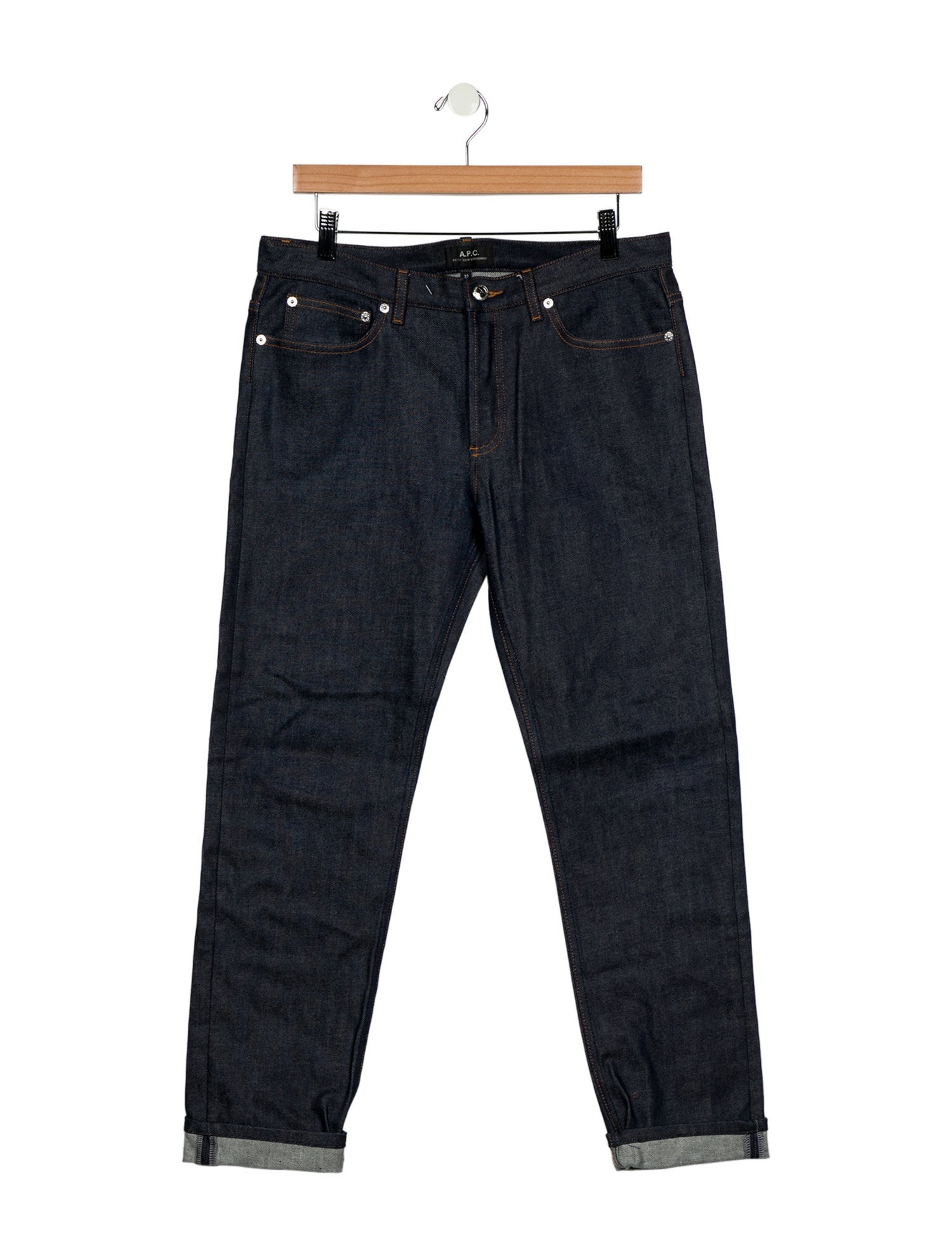 A.P.C. Mid-Rise Straight Leg Jeans