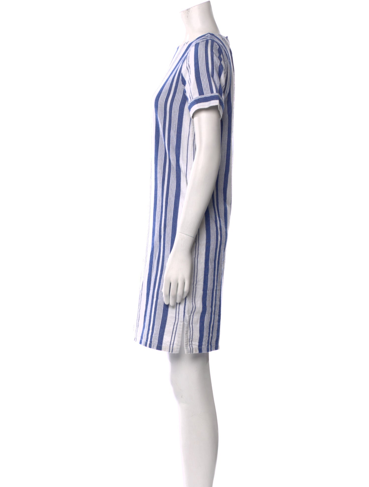 A.P.C. Striped Mini Dress