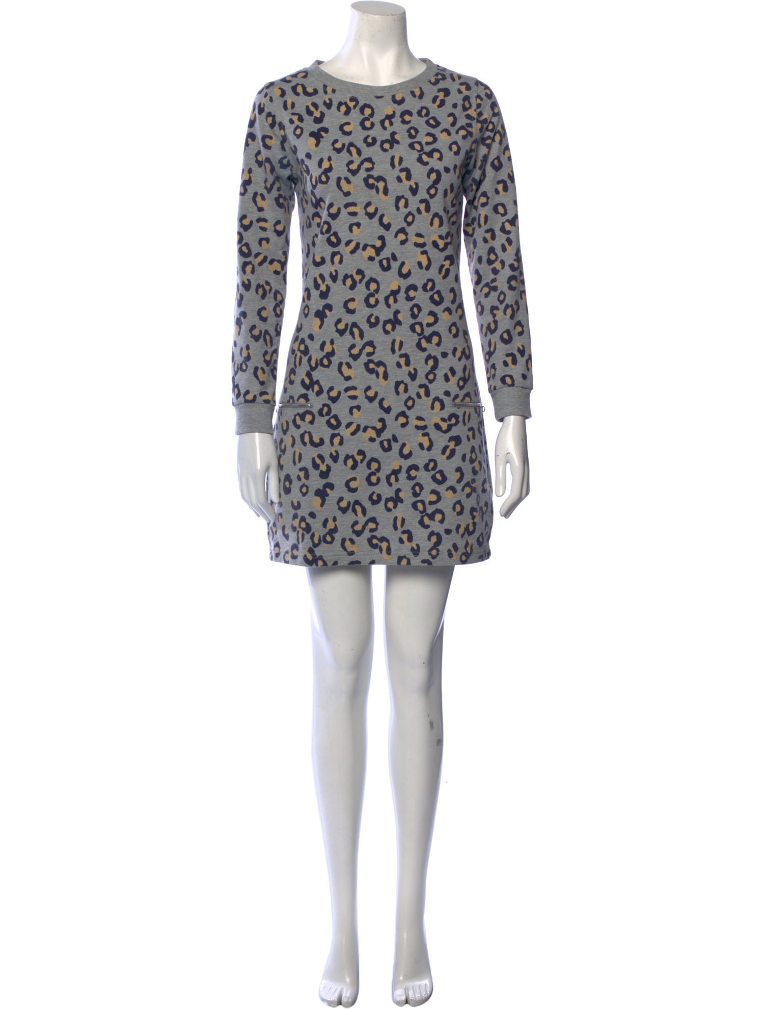 A.P.C. Animal Print Mini Dress