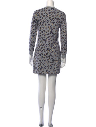 A.P.C. Animal Print Mini Dress
