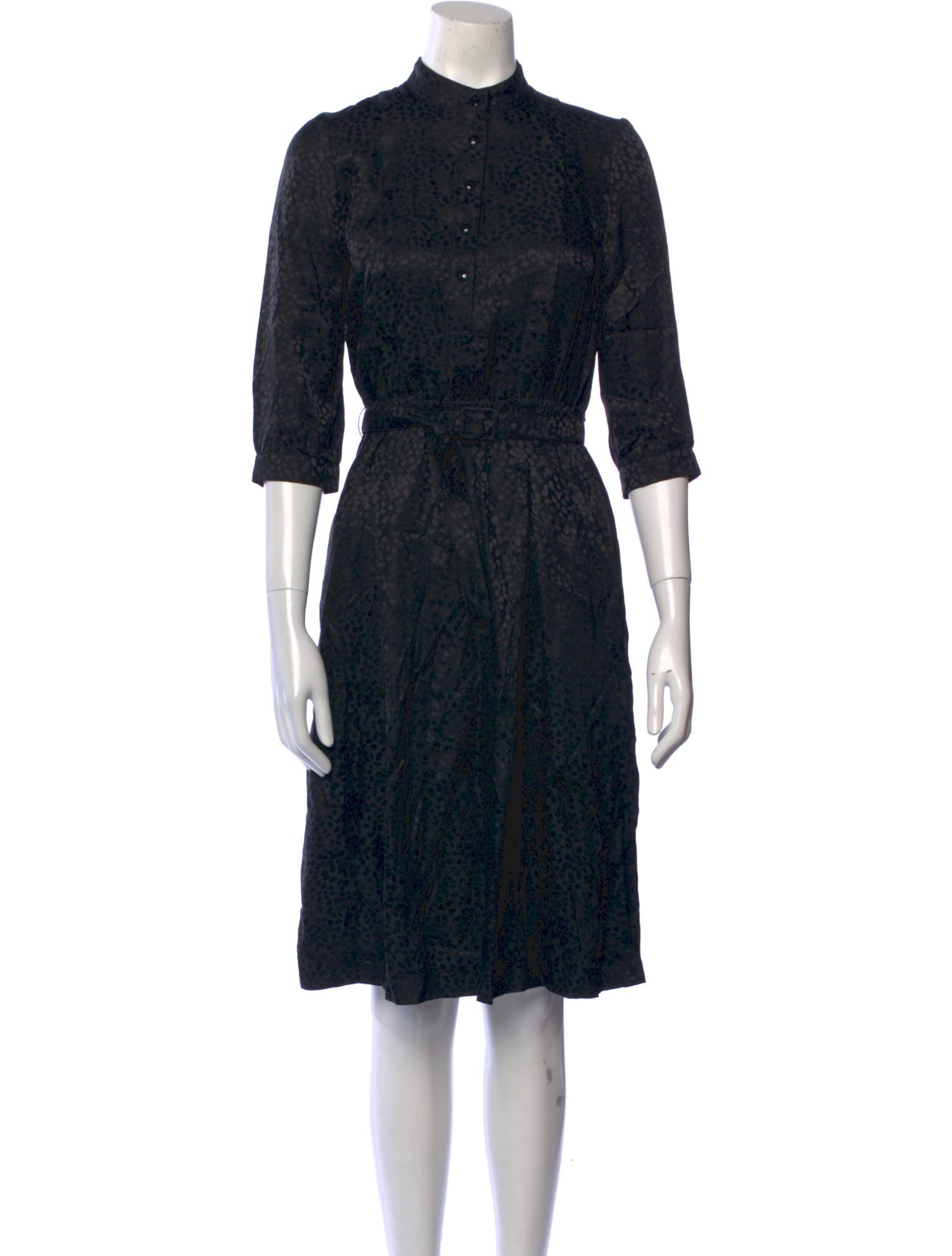 A.P.C. Printed Knee-Length Dress