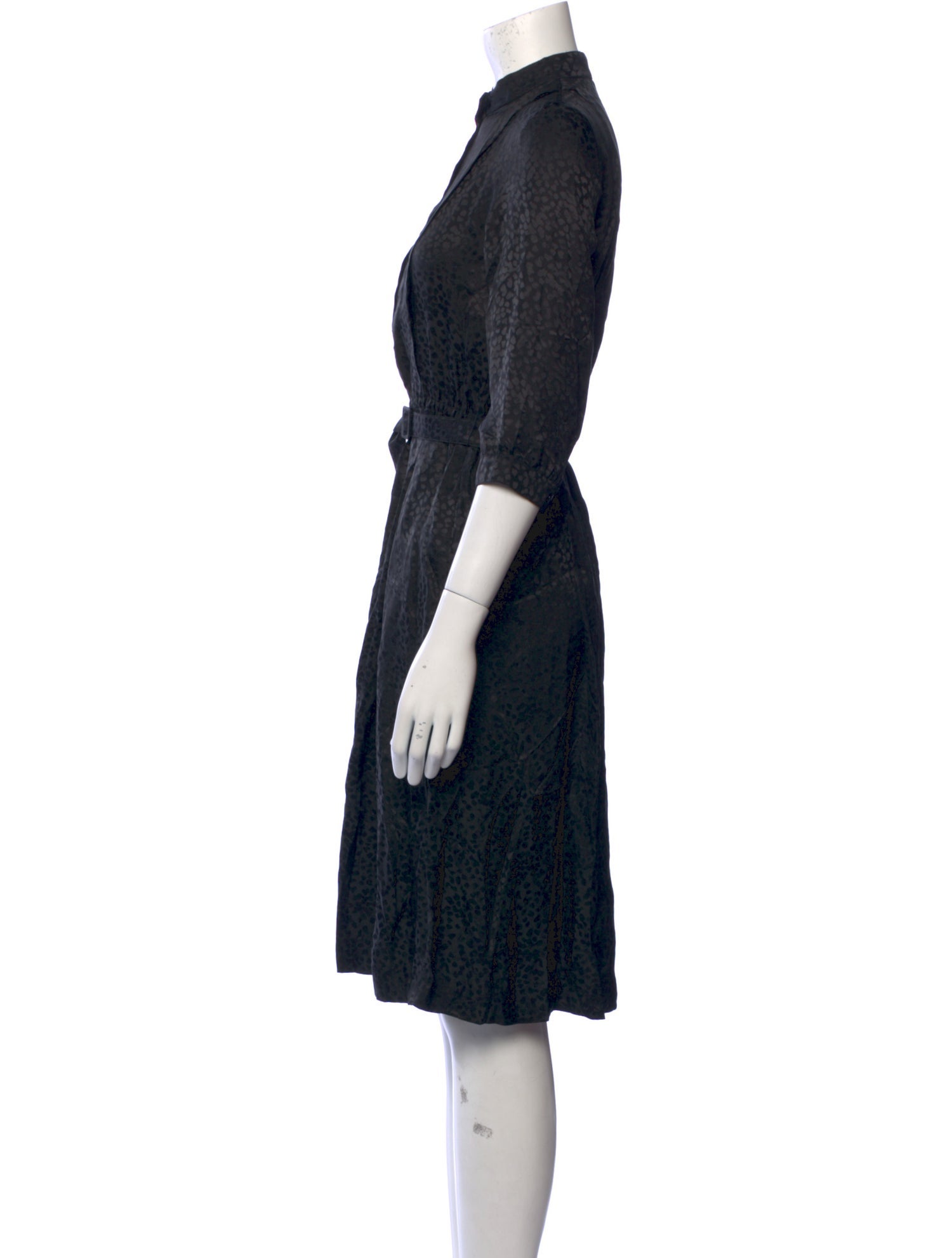 A.P.C. Printed Knee-Length Dress