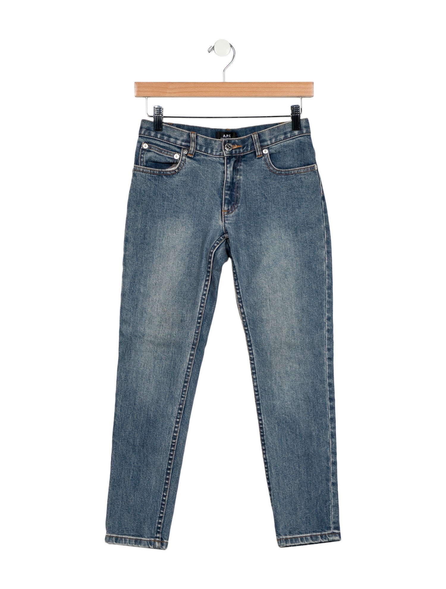 A.P.C. Mid-Rise Skinny Leg Jeans