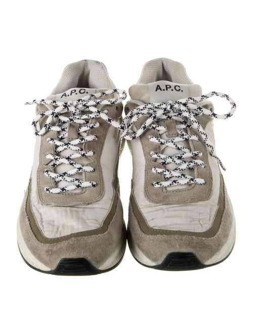 A.P.C. Colorblock Pattern Athletic Sneakers
