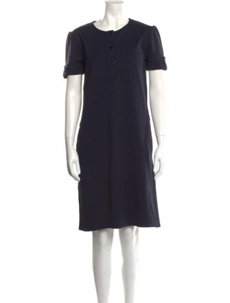 A.P.C. Crew Neck Knee-Length Dress