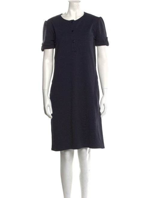 A.P.C. Crew Neck Knee-Length Dress