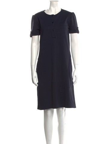 A.p.c. Dresses Crew Neck Knee-Length Dress S