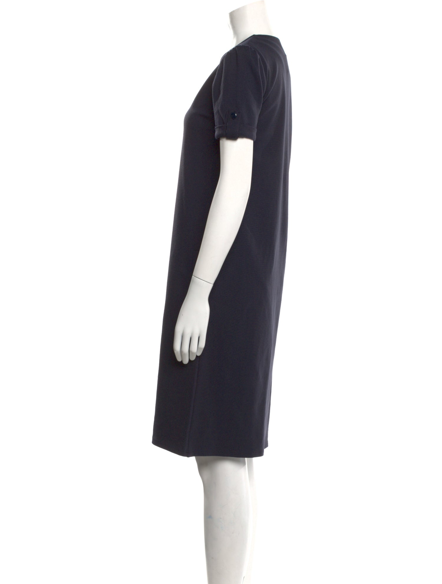 A.P.C. Crew Neck Knee-Length Dress