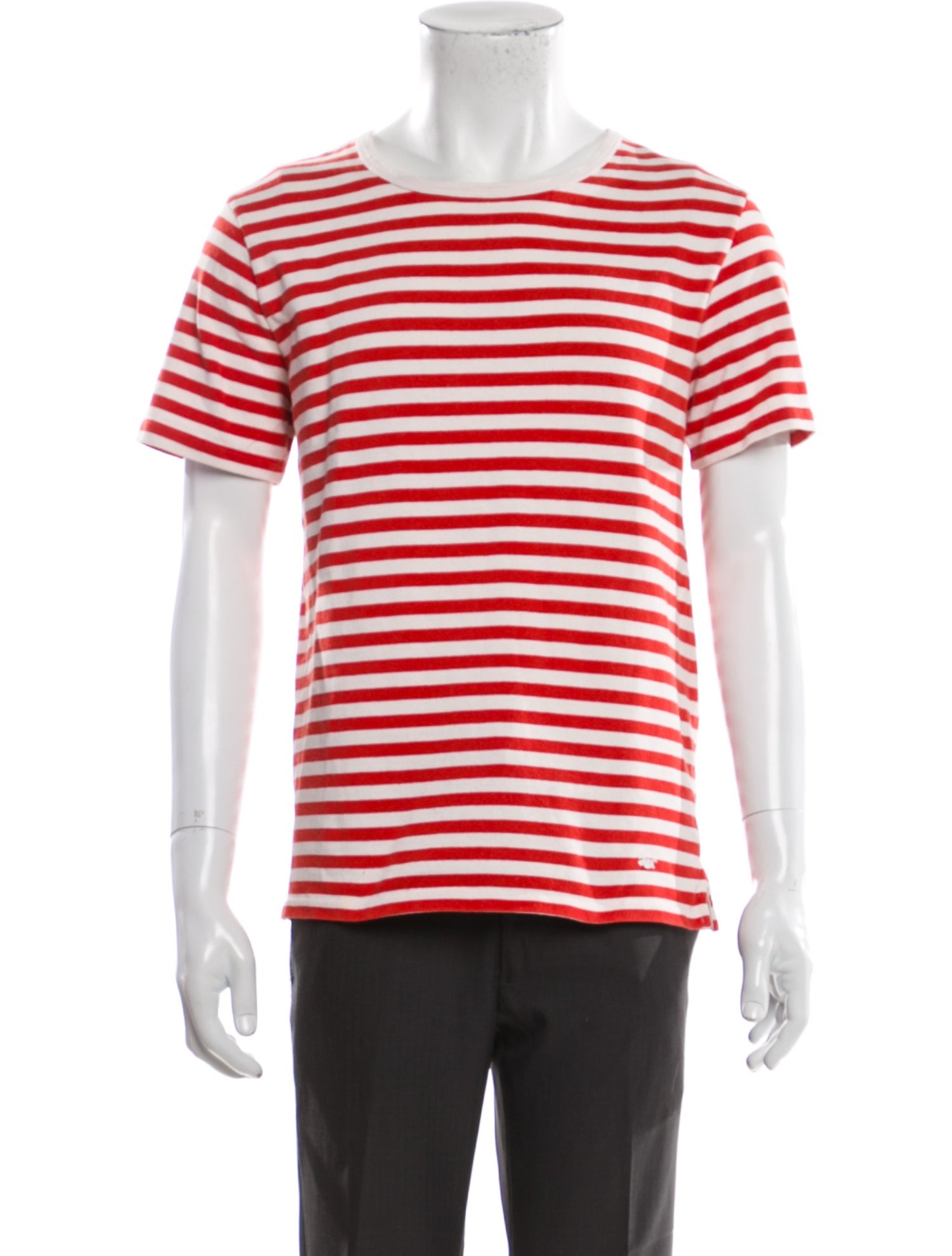 A.P.C. Striped Crew Neck T-Shirt