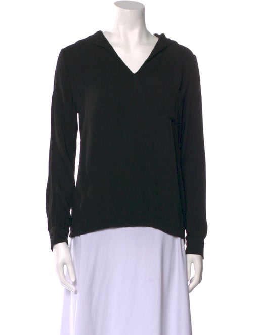 A.P.C. V-Neck Long Sleeve Sweatshirt