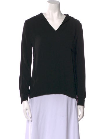 A.p.c. Tops V-Neck Long Sleeve Sweatshirt S