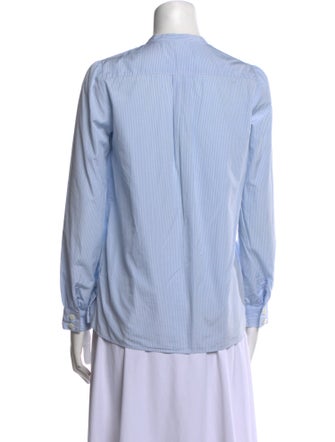 A.P.C. Striped Crew Neck Blouse