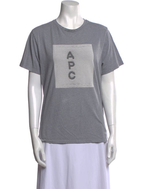 A.P.C. Graphic Print Crew Neck T-Shirt