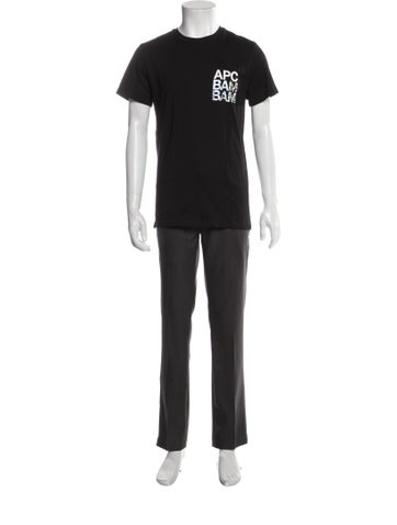 A.p.c. T-Shirts Graphic Print Crew Neck T-Shirt M