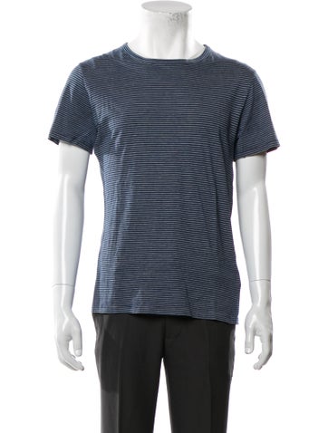 A.p.c. T-Shirts Striped Crew Neck T-Shirt S