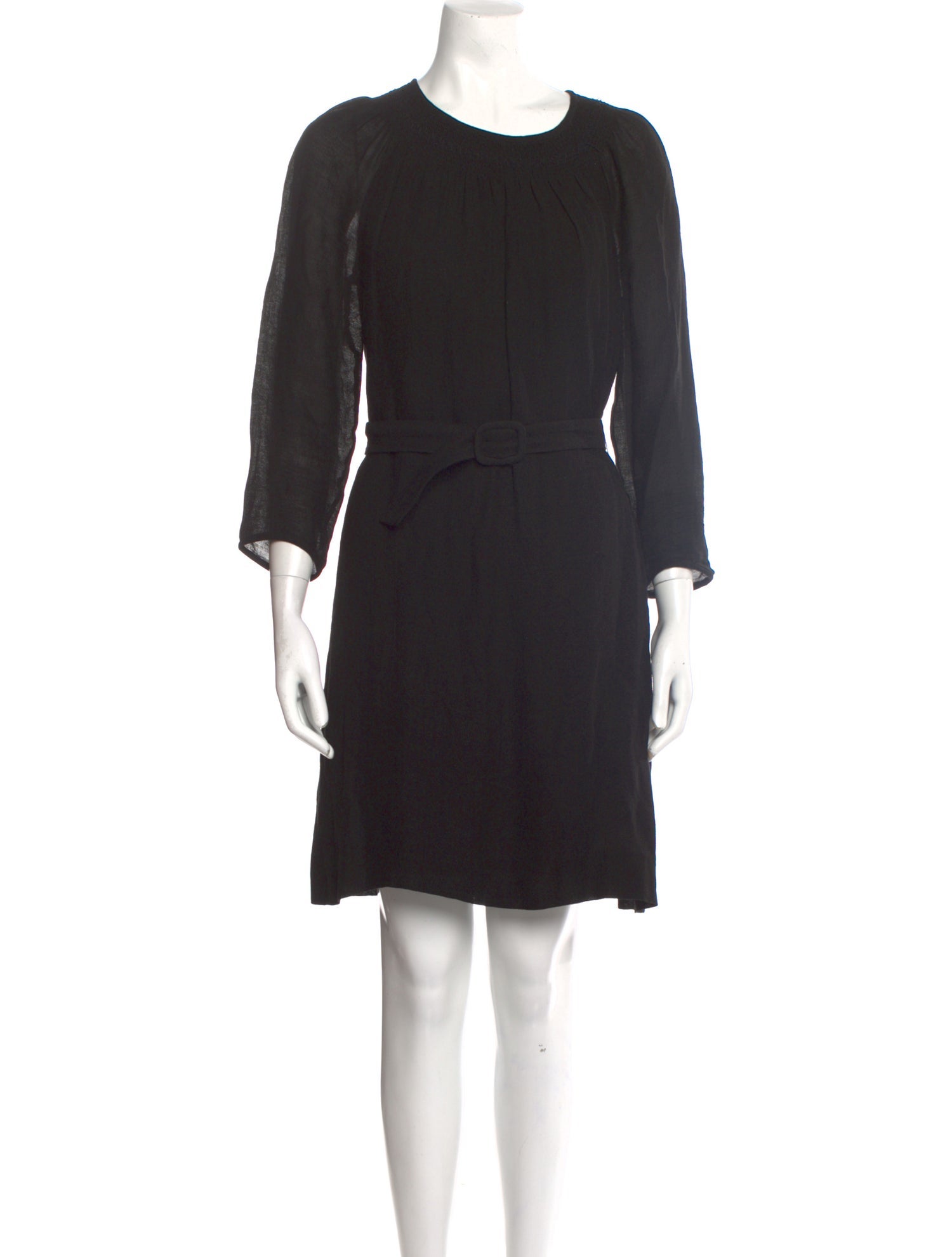 A.P.C. Scoop Neck Knee-Length Dress