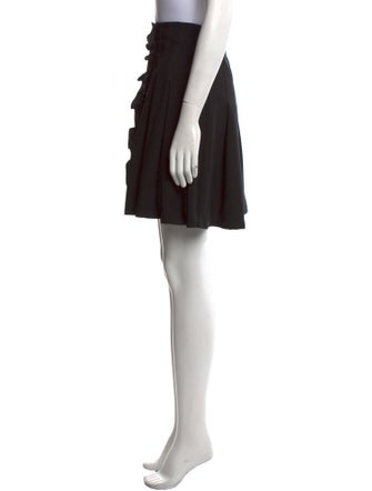 A.P.C. Ruffle Embellishment Mini Skirt