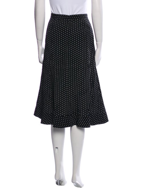 A.P.C. Satin Knee-Length Skirt