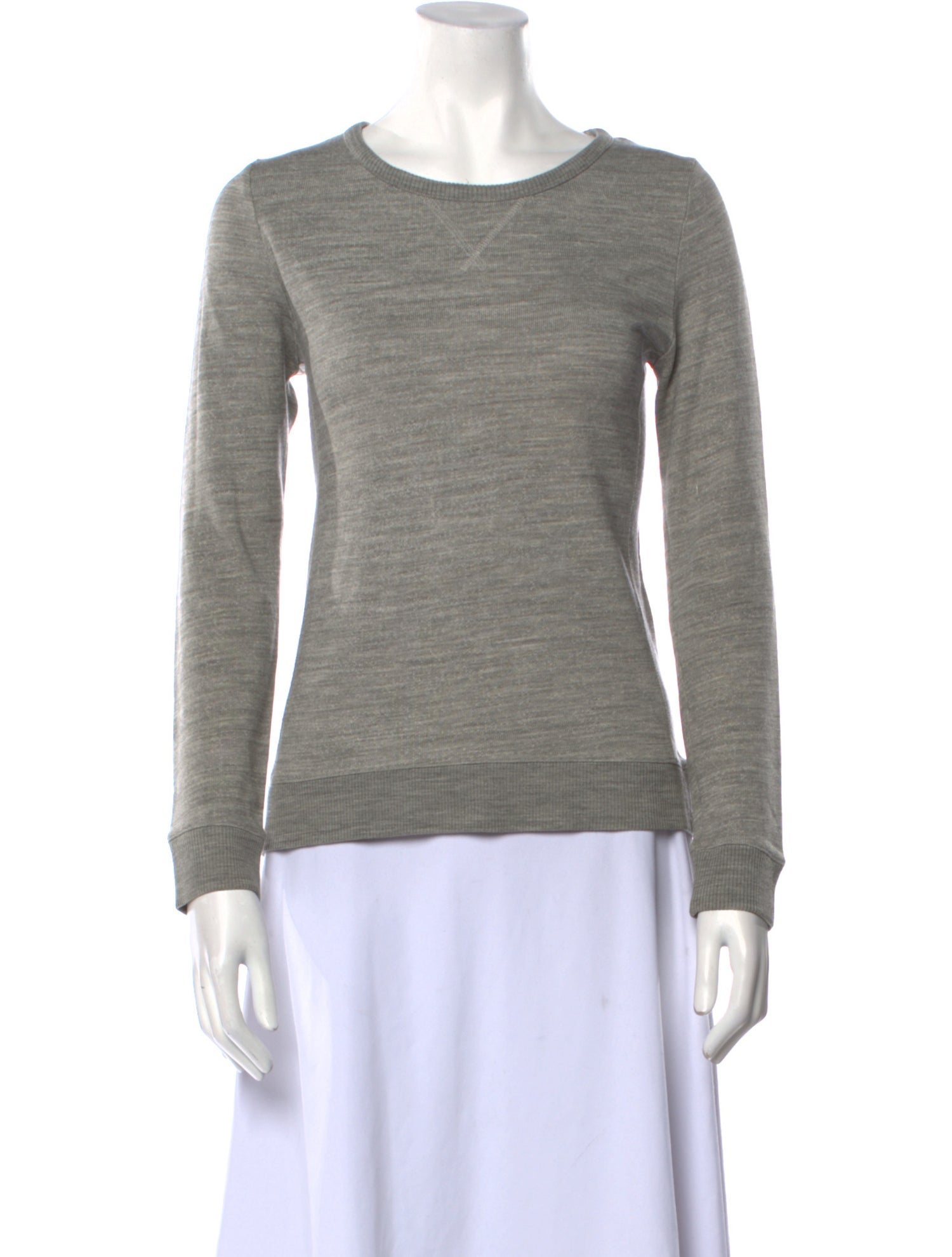 A.P.C. Bateau Neckline Long Sleeve Sweatshirt