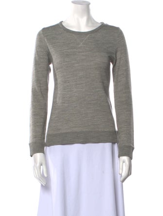 A.P.C. Bateau Neckline Long Sleeve Sweatshirt