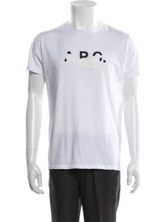 A.P.C. Graphic Print Crew Neck T-Shirt
