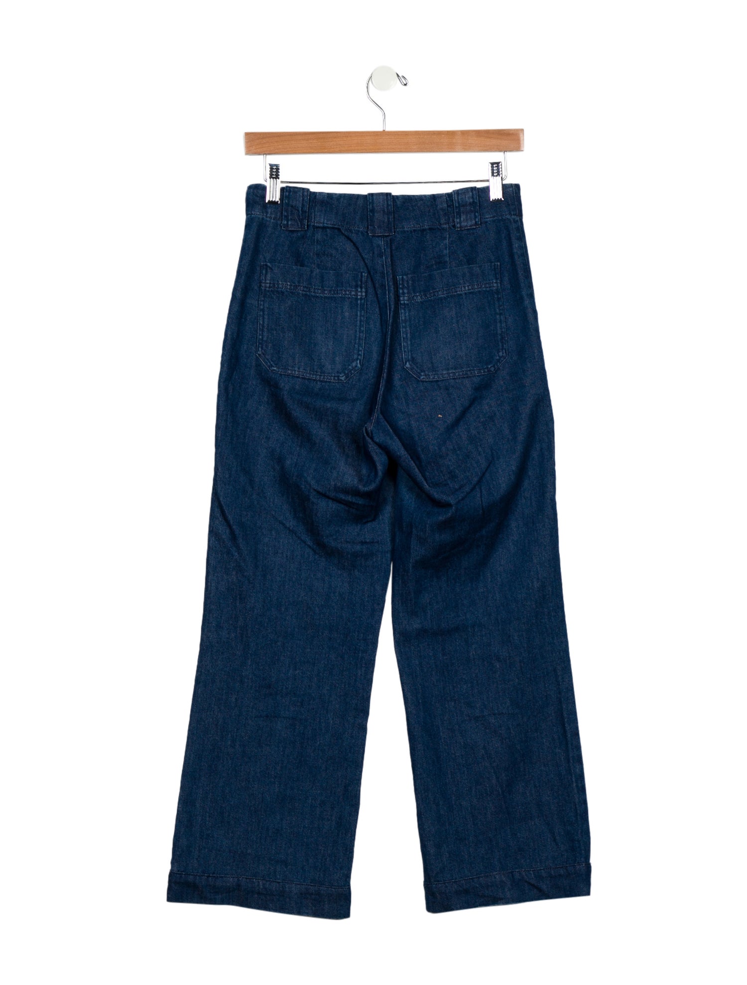 A.P.C. High-Rise Wide Leg Jeans