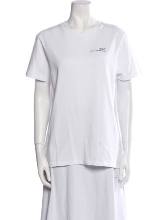 A.P.C. Graphic Print Crew Neck T-Shirt