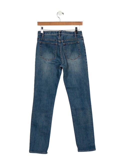 A.P.C. High-Rise Straight Leg Jeans