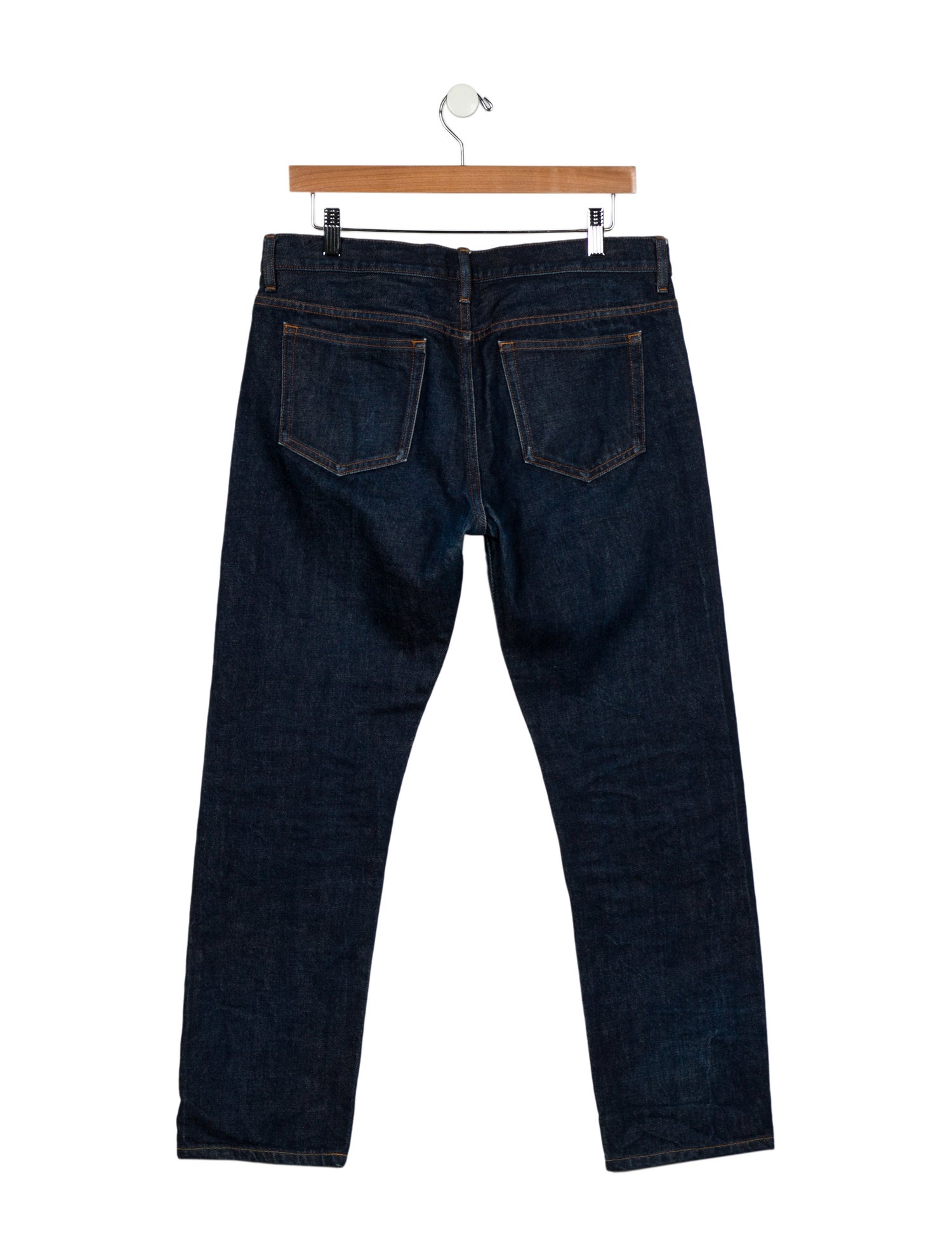 A.P.C. Mid-Rise Straight Leg Jeans