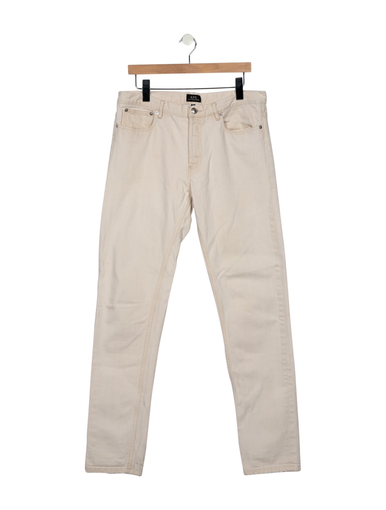 A.P.C. Mid-Rise Straight Leg Jeans
