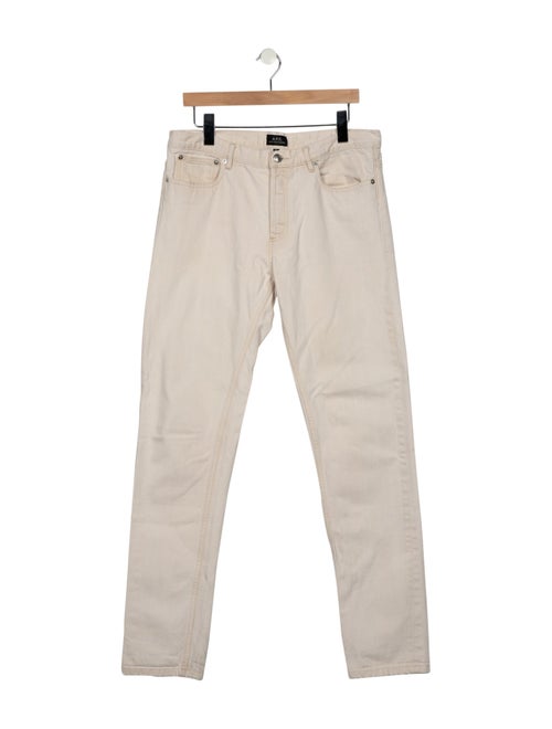 A.P.C. Mid-Rise Straight Leg Jeans