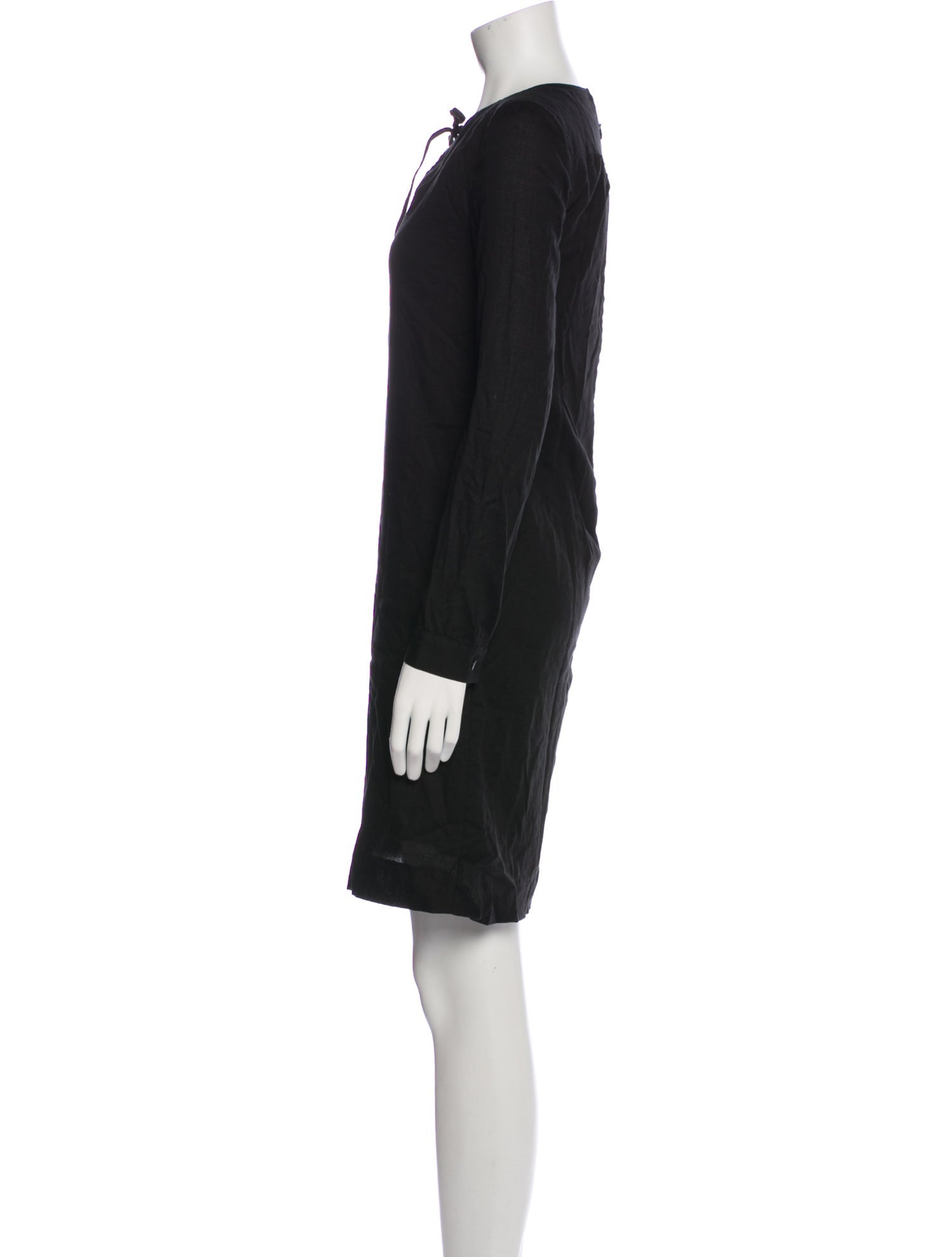 A.P.C. Bateau Neckline Mini Dress