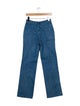 A.P.C. Mid-Rise Wide Leg Jeans