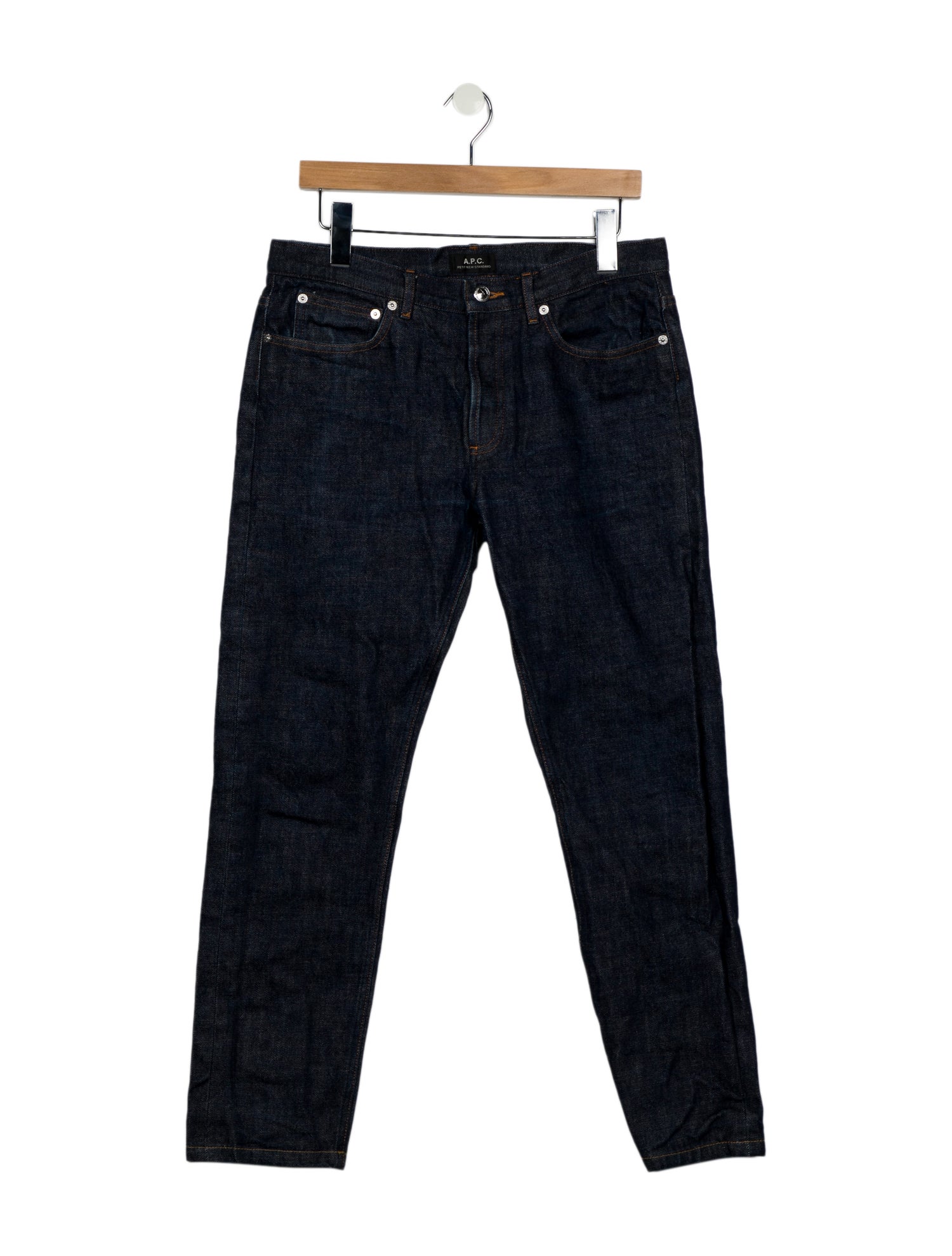 A.P.C. Mid-Rise Straight Leg Jeans