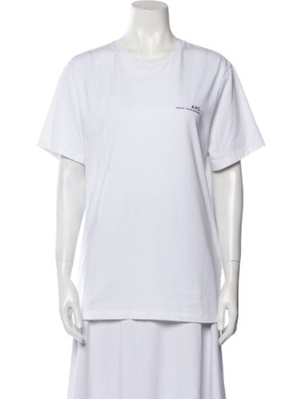 A.P.C. Crew Neck Short Sleeve T-Shirt