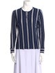 A.P.C. Striped Crew Neck Top