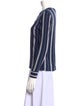 A.P.C. Striped Crew Neck Top